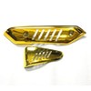 TUTUP KNALPOT/COVER KNALPOT BEAT NEW GOLD dan crom