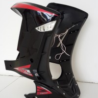 Fairing (Sayap) VARIASI NEW MEGA PRO HITAM