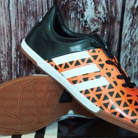 Jual Sepatu Futsal Adidas ACE15 Hitam Orange Murah Terbaru