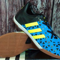 Jual Sepatu Futsal Adidas Ace15 Hitam Biru Murah Terbaru