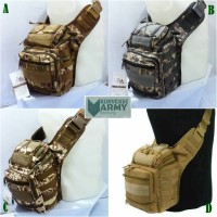 Tas selempang army 803 import loreng camo outdoor