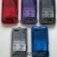 Softcase Motorola Defy Mini XT320 XT321 - Defy XT535 + Antigores
