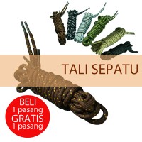 Tali Sepatu Gunung SNTA - 6 Warna (PROMO BUY 1 GET 1)