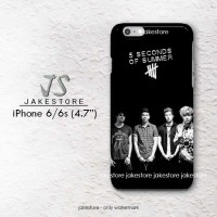 5 seconds of summer iPhone Hard Case 4 4s 5 5s 5c 6 6s Plus 2