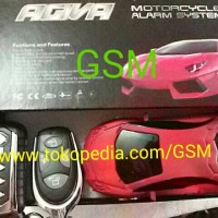 Alarm Motor AGIVA model mobil remote pengaman spesial edisi