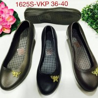 1625s-VKP sepatu karet jelly bara bara flat shoes
