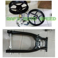Velg CHEMCO Scorpio PAKET Cakram Belakang + Arm Kumis Lebar