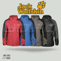 Jaket Gunung Outdoor Jack Wolfskin 1305 Waterproof Import