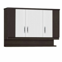 Lemari Dapur Gantung / Lemari Dapur Atas Minimalis Hitam Putih 2653
