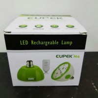 lampu PLC led emergency rechargeable + remote