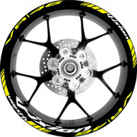 Sticker Velg Motor whell striping Vixion VR46 utk velg 17 inch