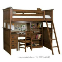 dipan anak susun ( furniture,tempat tidur,ranjang tidur,meja belajar )