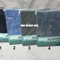 Boxer Basic Element | dalaman | celana dalam pria merk Basic Elements