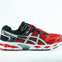 Sepatu running sport casual lari Asics Gel Cumulus 16 Red
