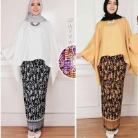 set Kebaya Modern, Kebaya Muslimah Modern, setelan Kebaya batik