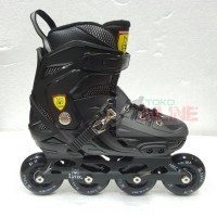 Sepatu Roda LYNX BM138 Recreational Inline Skate - Full Black