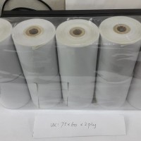 KERTAS STRUK HVS 2PLY 75x60 PRINTER KASIR DOT MATRIX (PUTIH,KUNING)