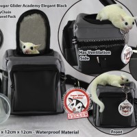 Sugar Glider Academy Travel Bonding Pouch DLSR Elegant Blacks