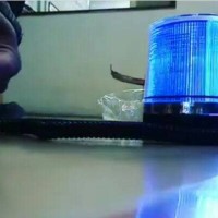 Lampu Rotator 72 LED HIGH POWER BEACON Biru 12volt Warning Strobe