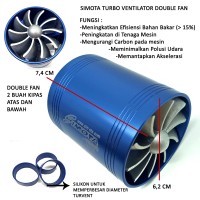 Simota Turbo Ventilator / Turvent Simota Double Fan (2 Kipas)