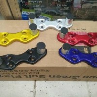 dudukan stang jepit vixion/verza/megapro/cb lama /scorpio dll