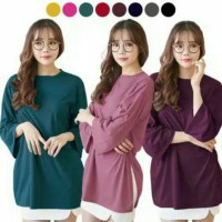 BAJU KAOS BIG SIZE/KAOS OVERSIZE/KAOS CASUAL CEWEK KOREA STYLE