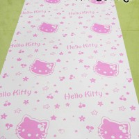 WPSHK1 PINK HELLO KITTY wallpaper-dinding walpaper stiker dinding