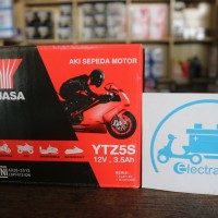 Aki motor YTZ5S Yuasa aki kering