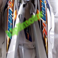 Cover Body bodi samping kiri kanan Yamaha Vega R new warna silver