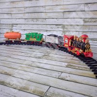 Mainan Anak Kereta Api Asap - Choochoo Super Train Track Set 19020B