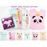 Isi 6 Pcs Kaos Bayi Kaos Anak Perempuan Baju Bayi Lucu Kazel Tshirt