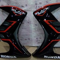 Sayap new mega pro karbu half fairing new mega pro karbu