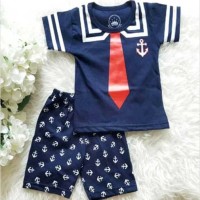 Sailor Tie - Setelan Baju Bayi Lucu