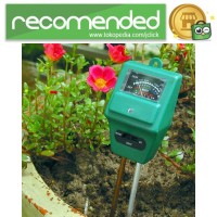 3in1 Alat Pengukur Kelembaban Tanah Soil Moist PH Detector Analyzer -