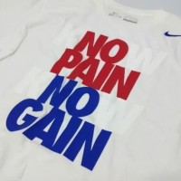 Kaos Oblong Nike Logo Know Pain Know Gain