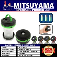 Lentera Camping Led Lipat / Lampu Tenda tarik / Flashlight mitsuyama