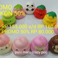 PROMO squishy puni maru carzy poo