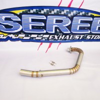 pipa LEHER -HEADER knalpot Kawasaki BINTER MERZY - KZ200 JAPSTYLE