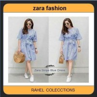 DRESS CEWEK FASHION PAKAIAN KEMEJA WANITA BAJU ATASAN ZARA MURAH