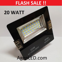 LED SOROT 20W Flood Light Lampu penerangan tembak 20 w watt outdoor
