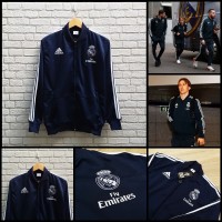 Jaket Prematch Real Madrid Navy 2018/2019
