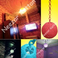 Lampion Rotan, Lampu Hias Gantung Taman, Ruang Tamu,Kamar Tidur,Unik