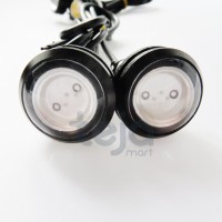 Lampu LED Mata Elang Eagle Eye 12V 23mm Variasi/Aksesoris Motor Mobil