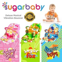 SUGAR BABY DELUXE MUSICAL VIBRATION BOUNCER KURSI MAINAN BAYI