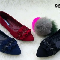 timoti 968-103 sepatu import wanita flat shoes kuliah kerja