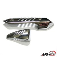 Cover Tutup Pelindung Knalpot Honda Beat New - Crom