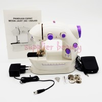 Mesin jahit portable mini SM202A / FHSM202 - FREE BUBLE WRAPING
