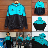 JAKET BOLA REAL MADRID PREMATCH UCL TURKISH 2017 2018 FOOTBALL CLUB FC