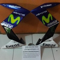 Aksesoris Motor Half sayap fairing zx slim new vixion movistar Garans