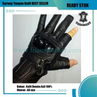 Sarung Tangan Kulit Asli / Sarung Tangan Motor Yamaha Byson